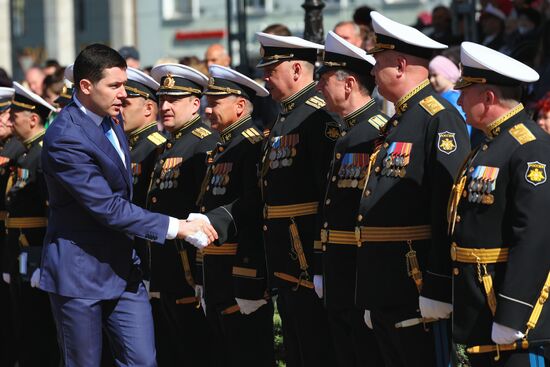 Russia Regions WWII Victory Day Celebrations