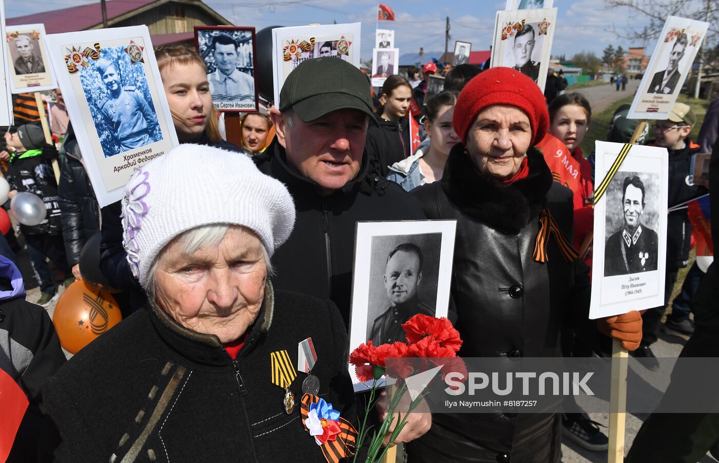 Russia Regions WWII Immortal Regiment March