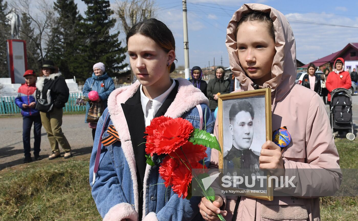 Russia Regions WWII Immortal Regiment March