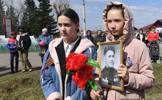 Russia Regions WWII Immortal Regiment March