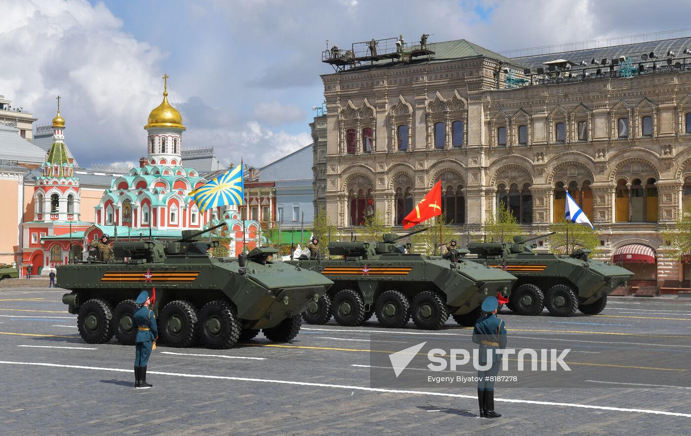 Russia WWII Victory Day Parade