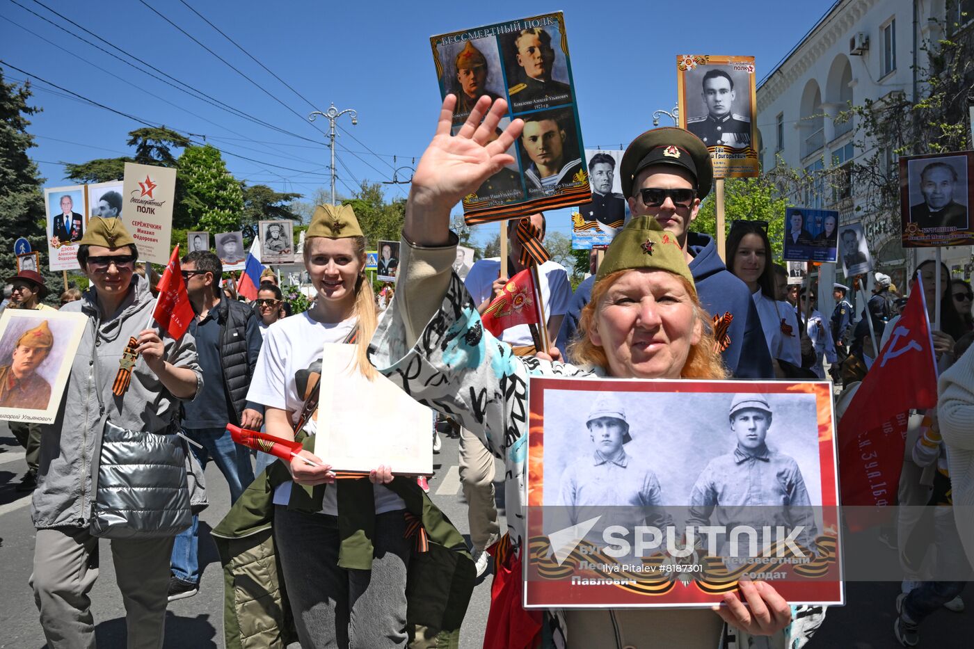 Russia Crimea WWII Victory Day Celebrations