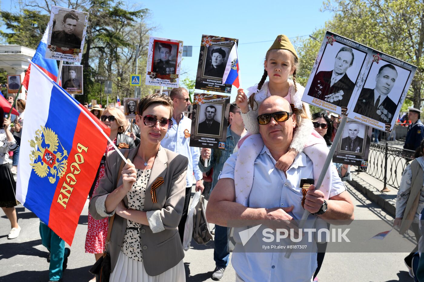 Russia Crimea WWII Victory Day Celebrations