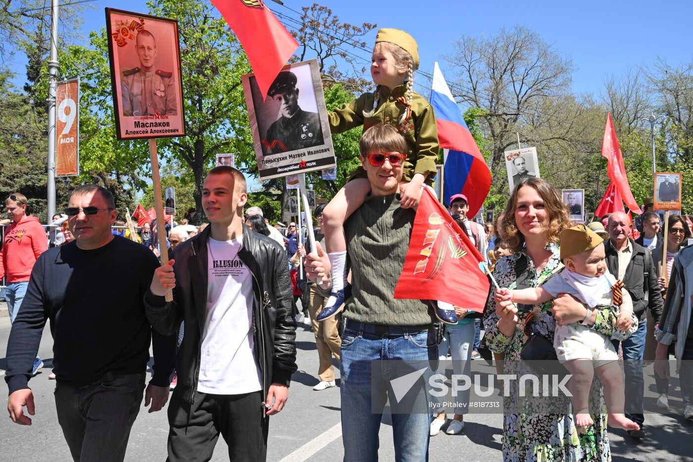 Russia Crimea WWII Victory Day Celebrations
