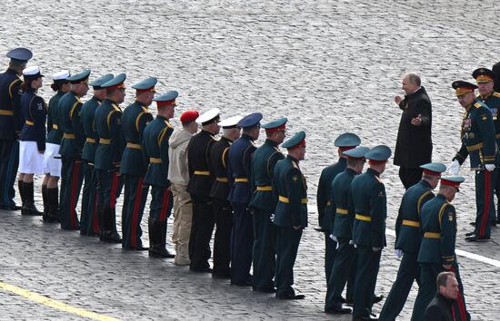 Russia Putin Victory Day Parade