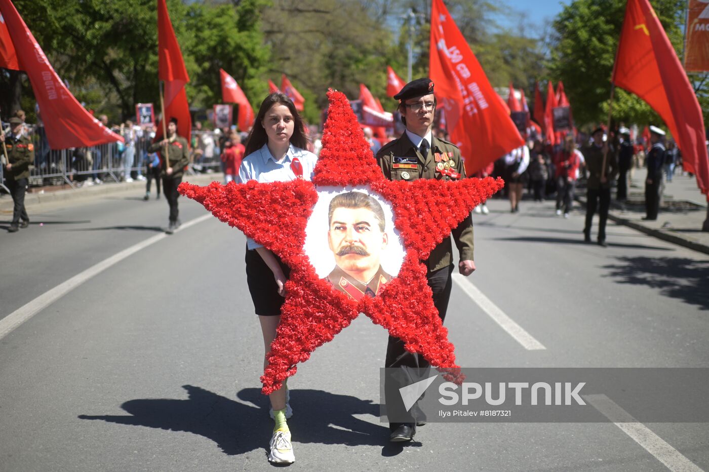 Russia Crimea WWII Victory Day Celebrations