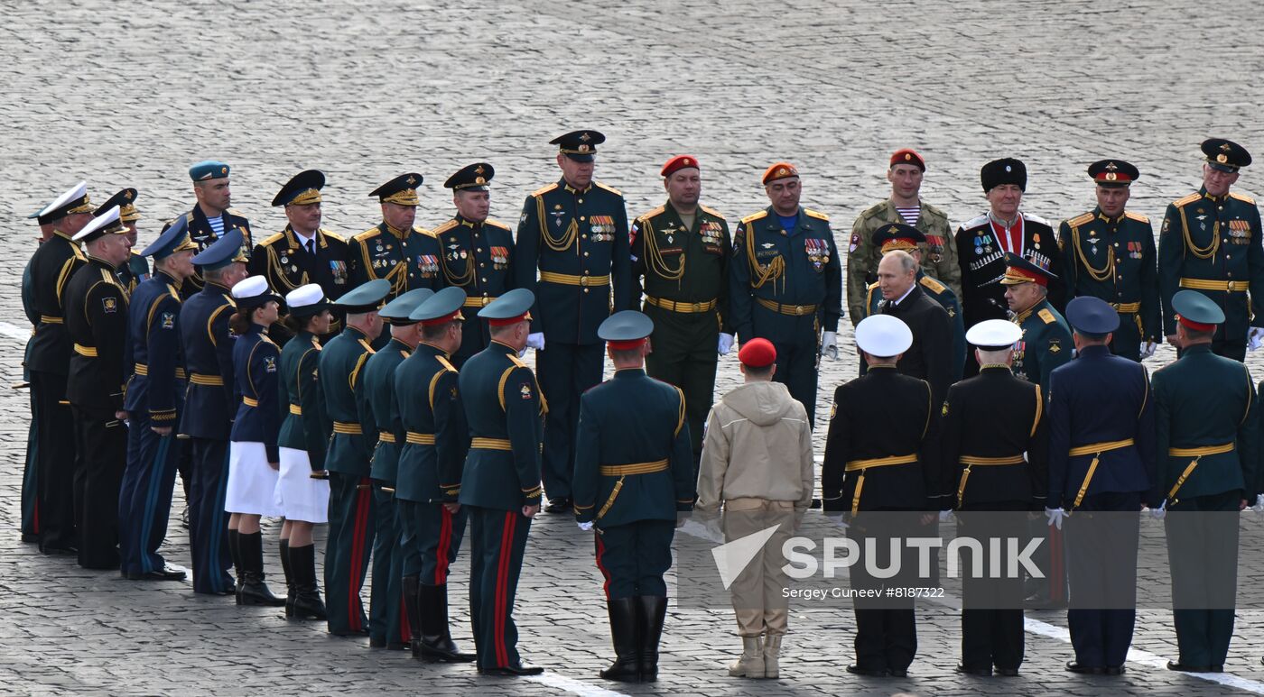 Russia Putin Victory Day Parade
