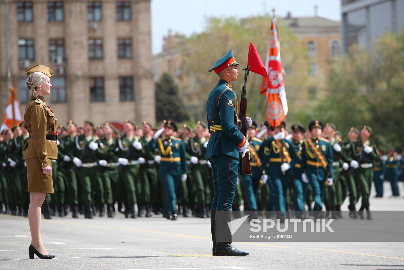 Russia Regions WWII Victory Day Celebrations