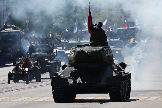 Russia Regions WWII Victory Day Celebrations