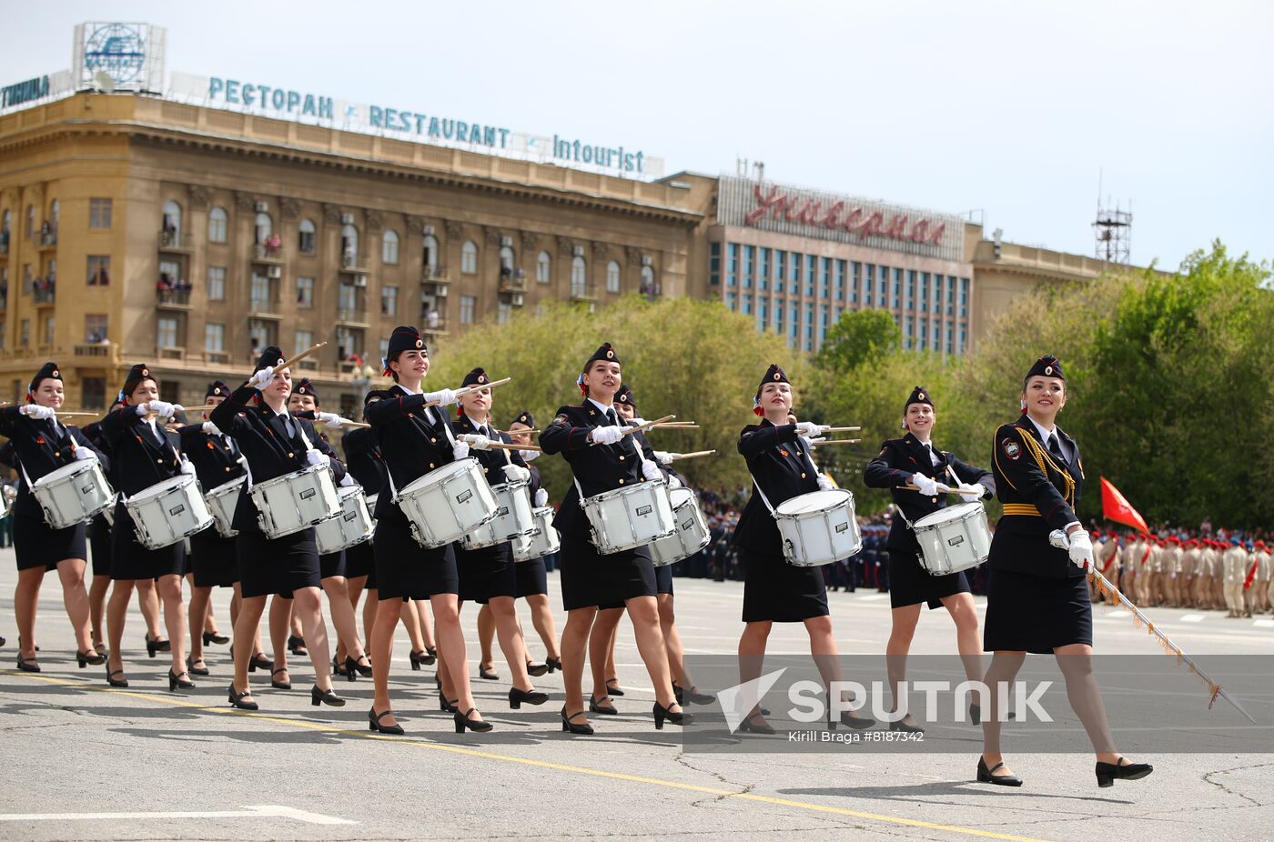 Russia Regions WWII Victory Day Celebrations