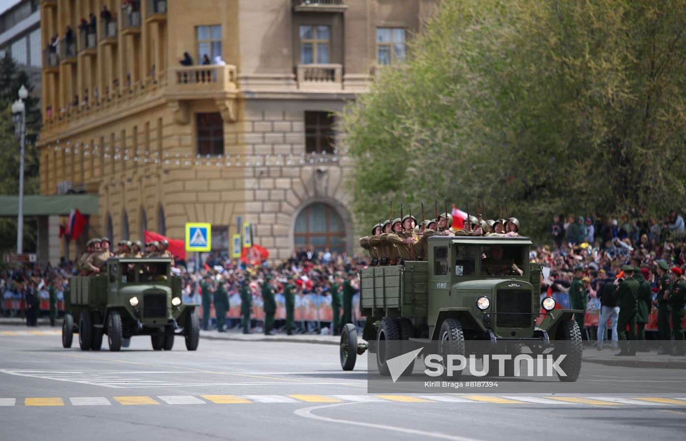 Russia Regions WWII Victory Day Celebrations