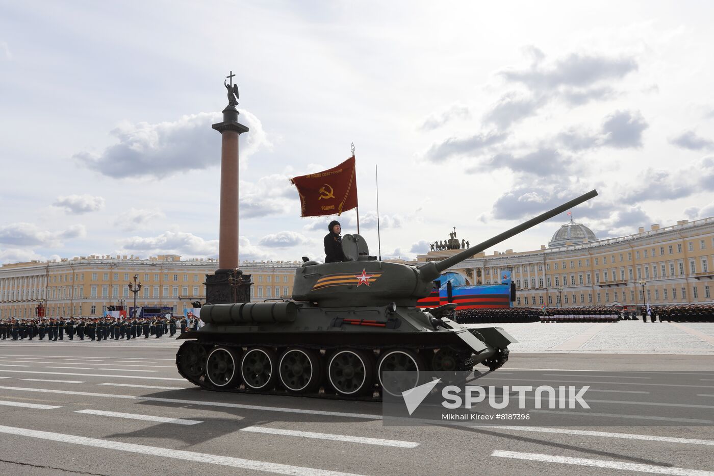 Russia Regions WWII Victory Day Celebrations
