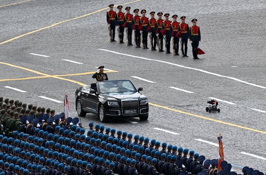 Russia WWII Victory Day Parade