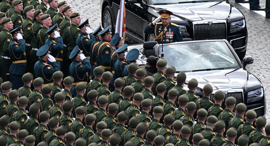 Russia WWII Victory Day Parade