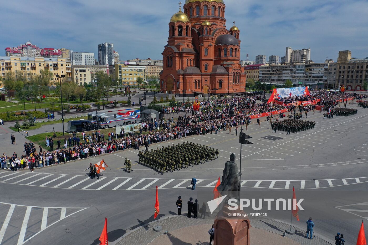 Russia Regions WWII Victory Day Celebrations