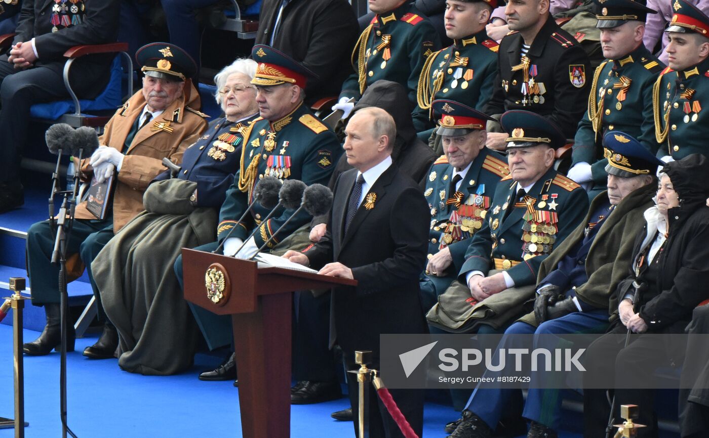 Russia Putin Victory Day Parade