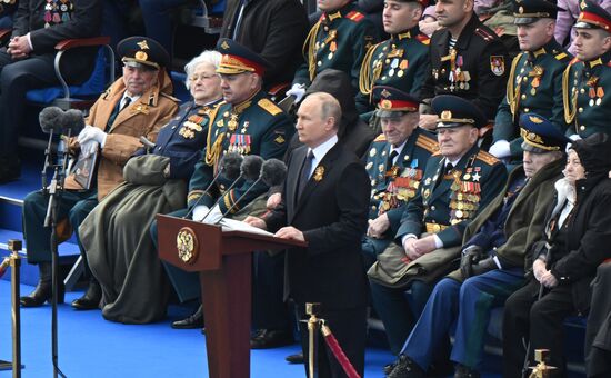 Russia Putin Victory Day Parade