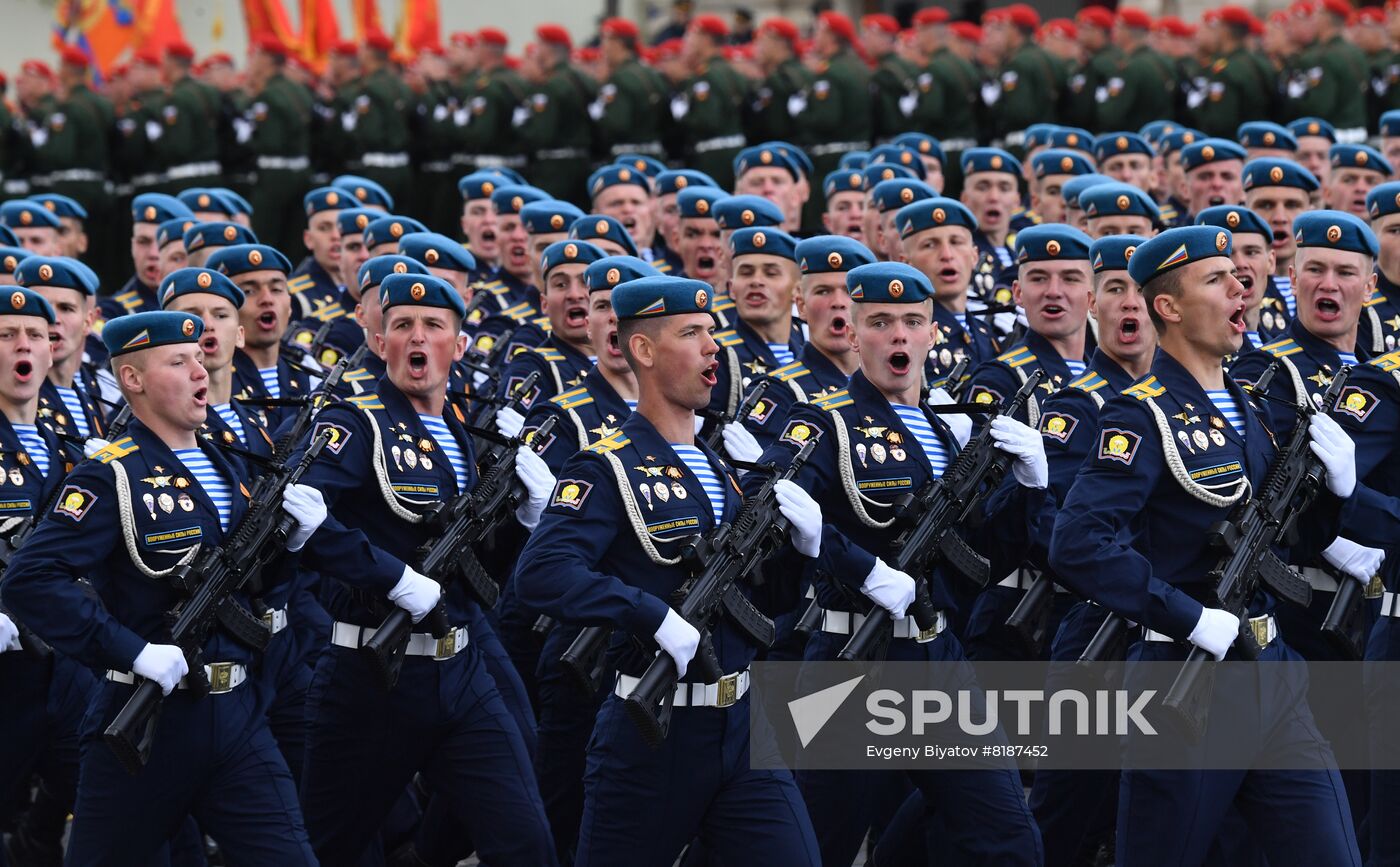 Russia WWII Victory Day Parade