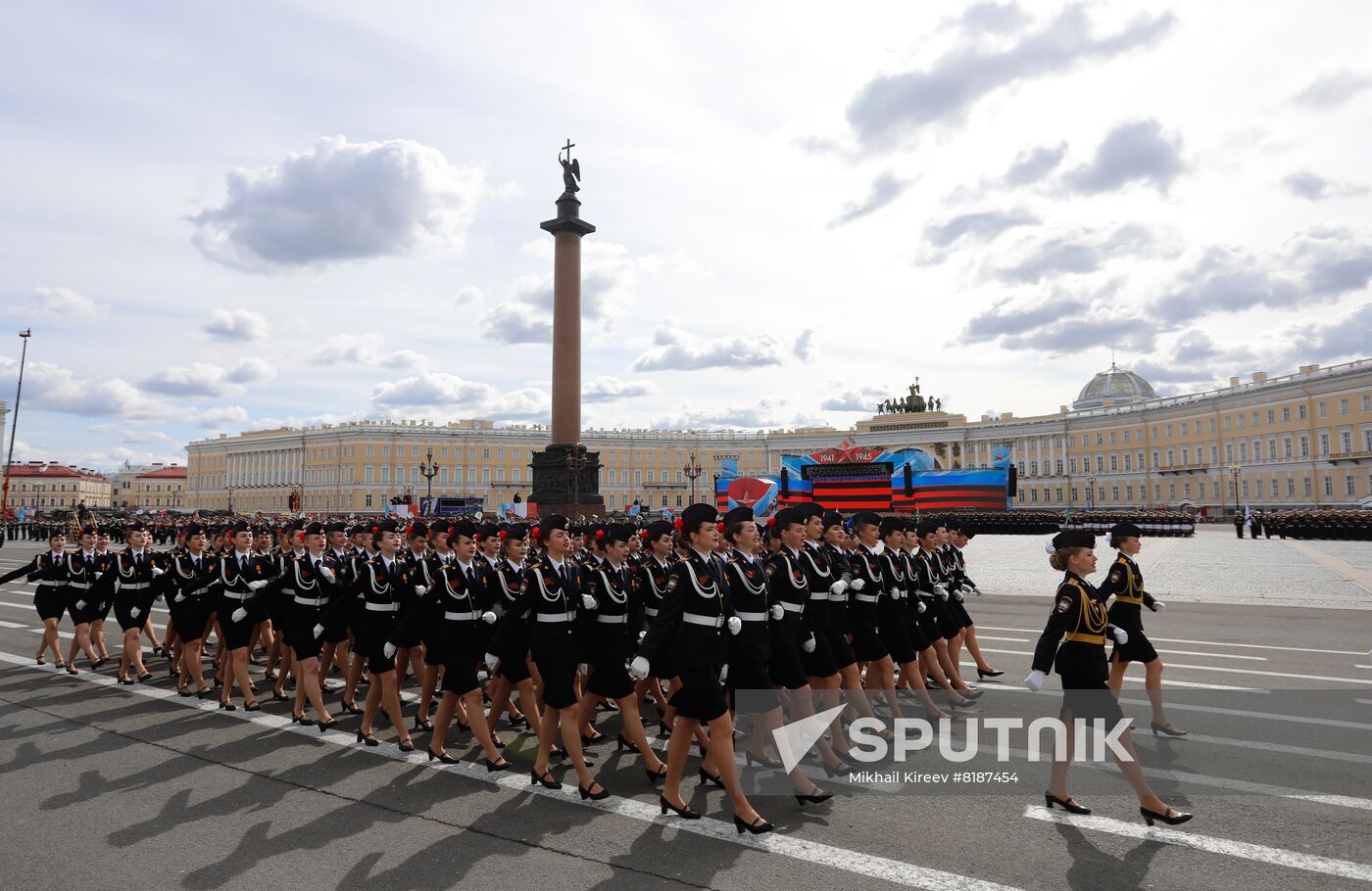 Russia Regions WWII Victory Day Celebrations