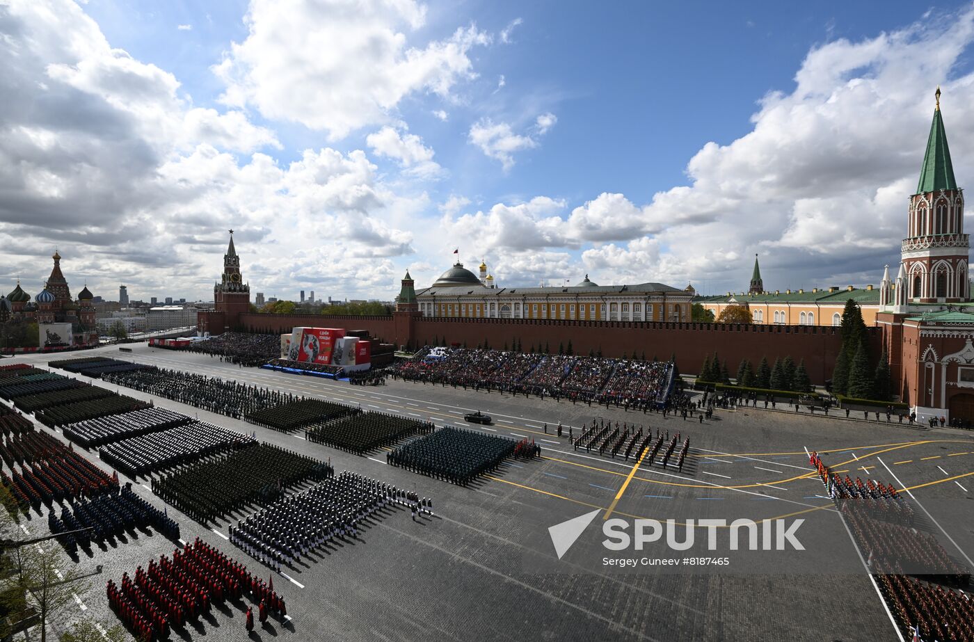 Russia WWII Victory Day Parade