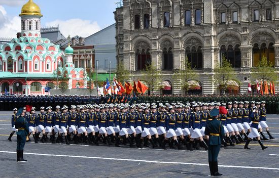 Russia WWII Victory Day Parade