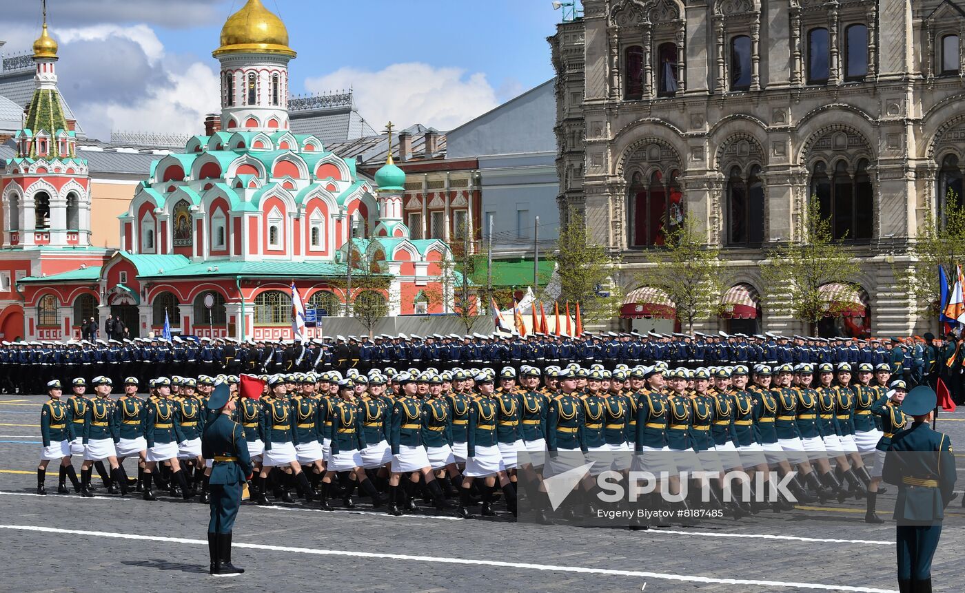 Russia WWII Victory Day Parade