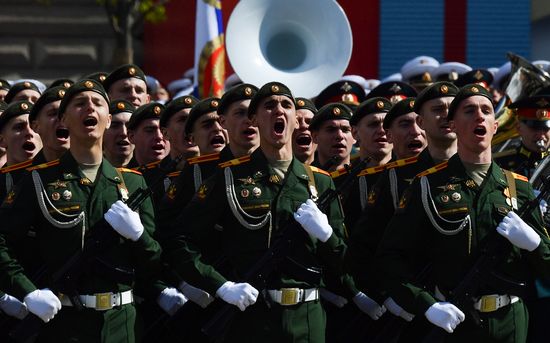 Russia WWII Victory Day Parade