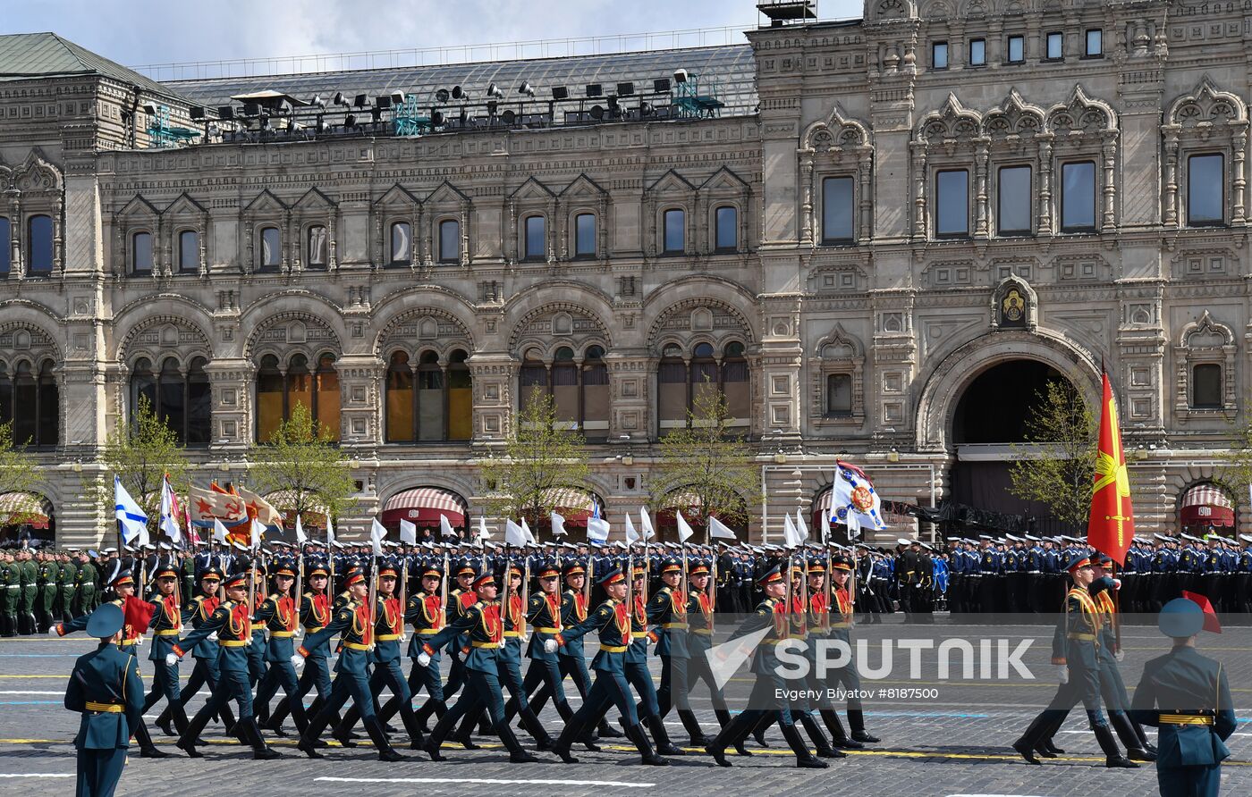 Russia WWII Victory Day Parade