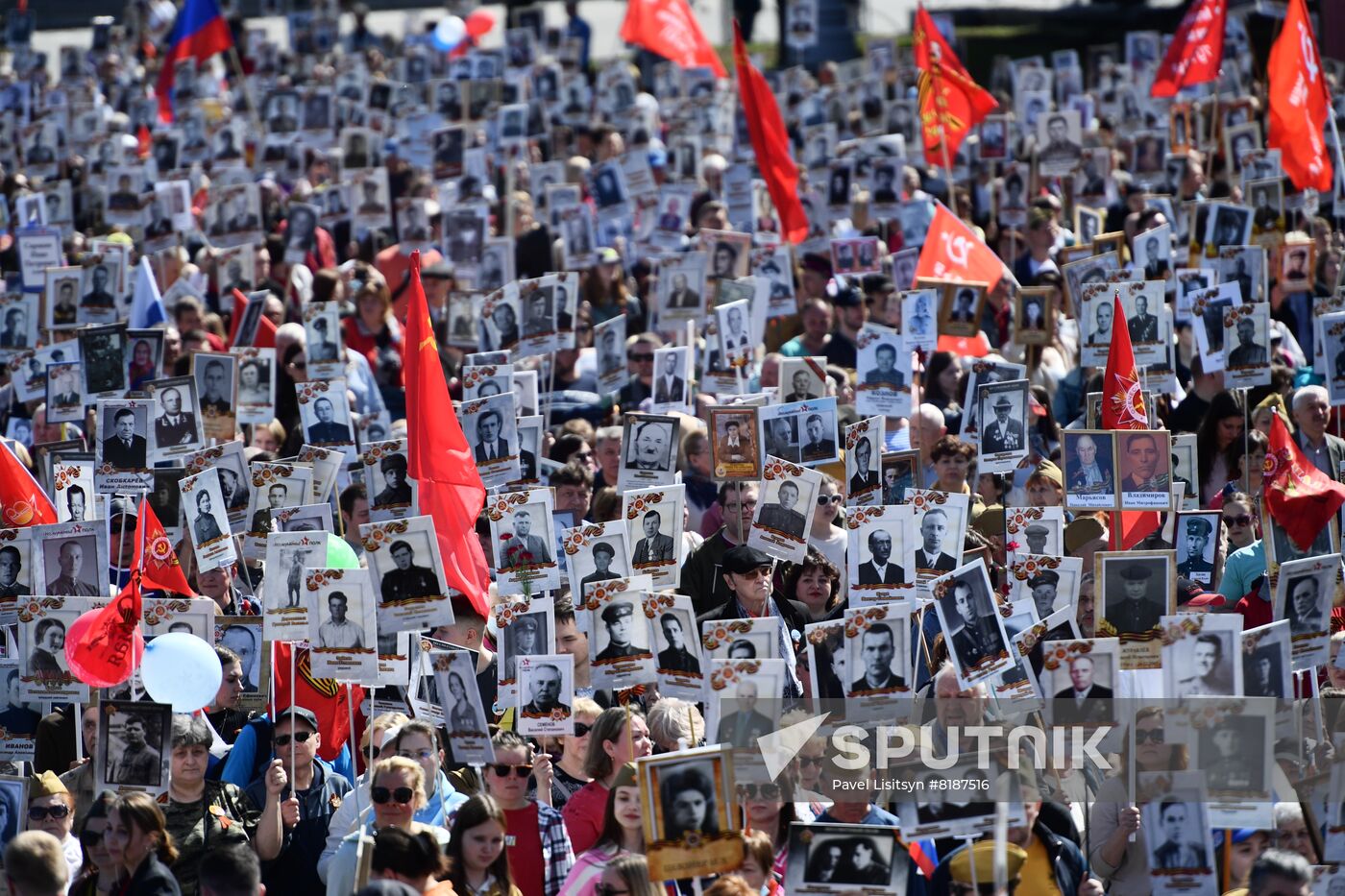 Russia Regions WWII Immortal Regiment March