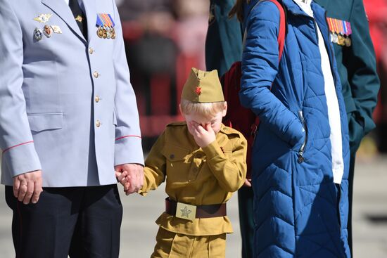 Russia Regions WWII Victory Day Celebrations