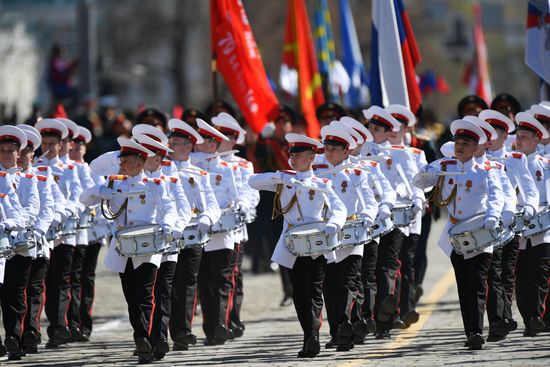 Russia Regions WWII Victory Day Celebrations