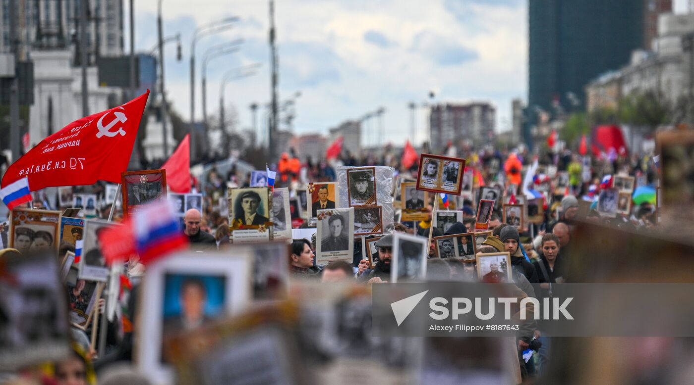 Russia WWII Immortal Regiment March