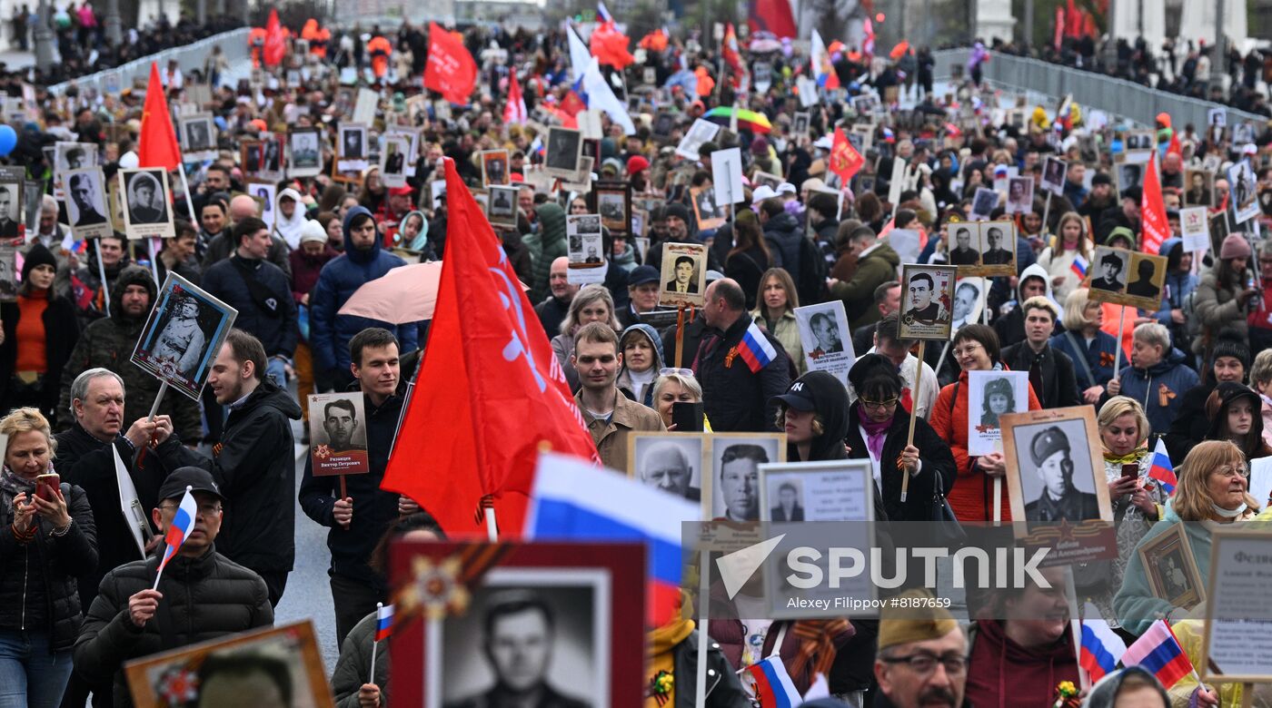 Russia WWII Immortal Regiment March