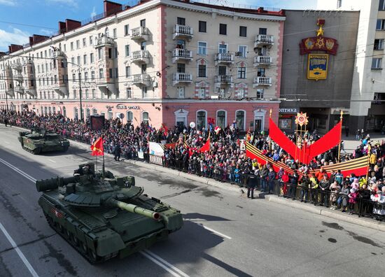 Russia Regions WWII Victory Day Celebrations