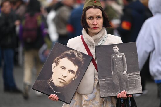 Russia WWII Immortal Regiment March