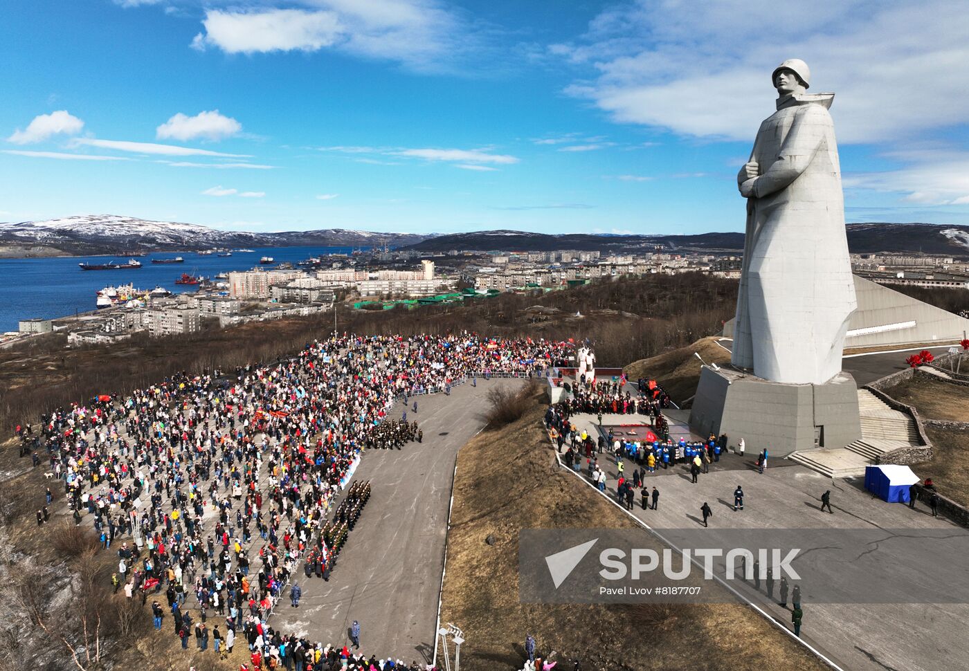 Russia Regions WWII Victory Day Celebrations