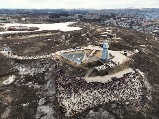 Russia Regions WWII Victory Day Celebrations