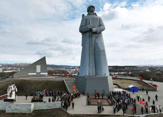 Russia Regions WWII Victory Day Celebrations