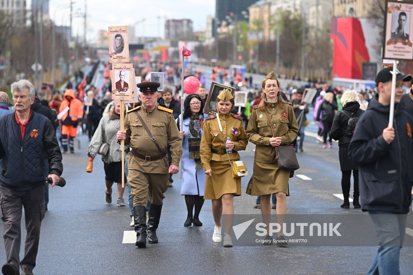 Russia WWII Immortal Regiment March