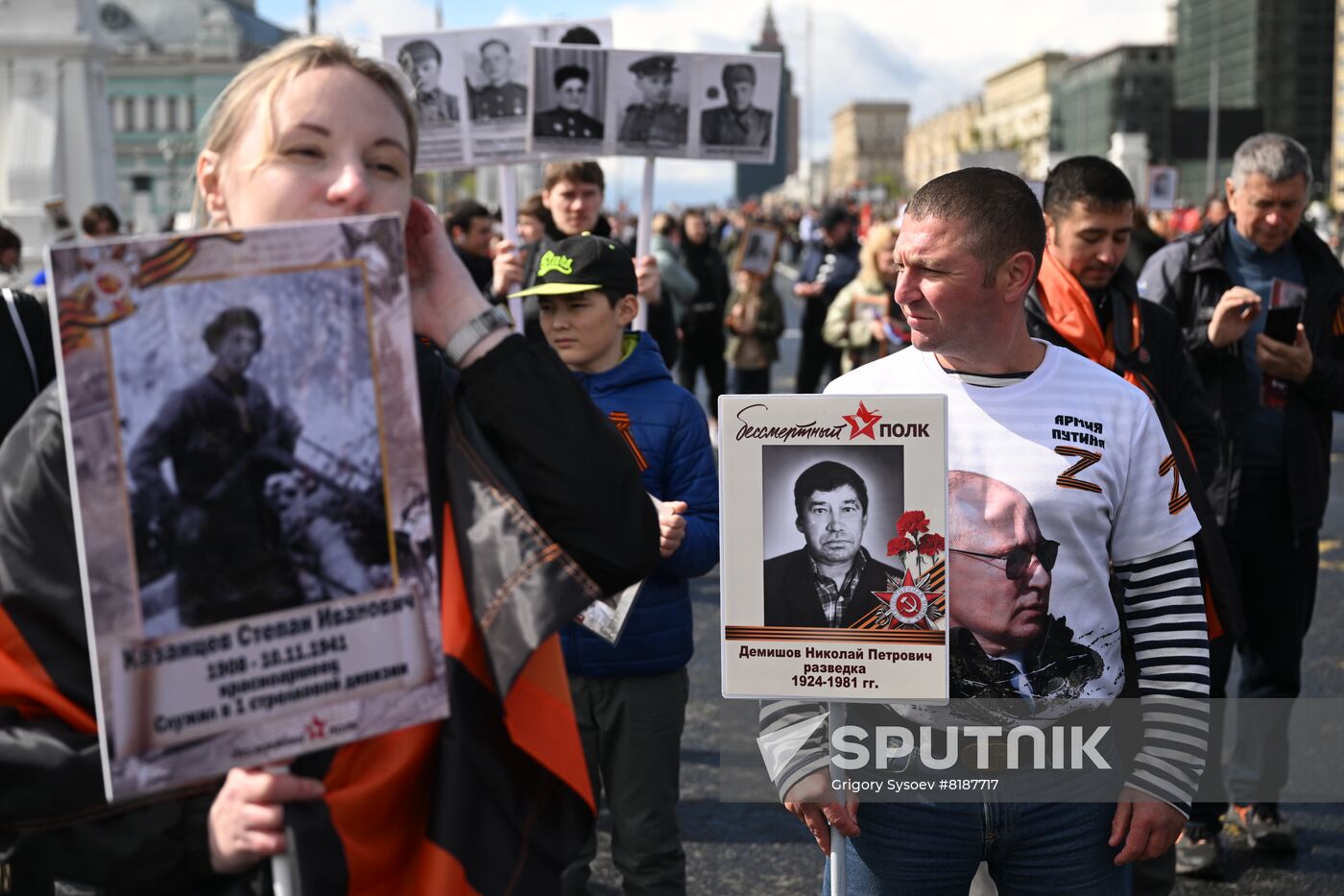 Russia WWII Immortal Regiment March