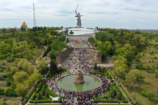 Russia Regions WWII Immortal Regiment March