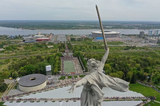 Russia Regions WWII Immortal Regiment March