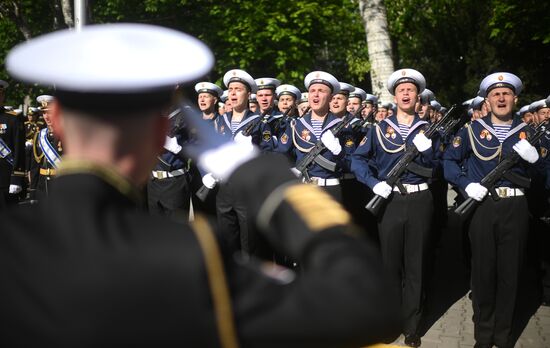 Russia Crimea WWII Victory Day Celebrations