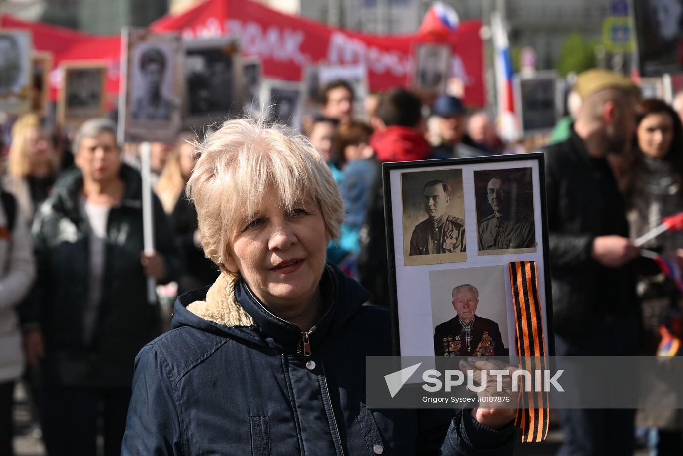Russia WWII Immortal Regiment March