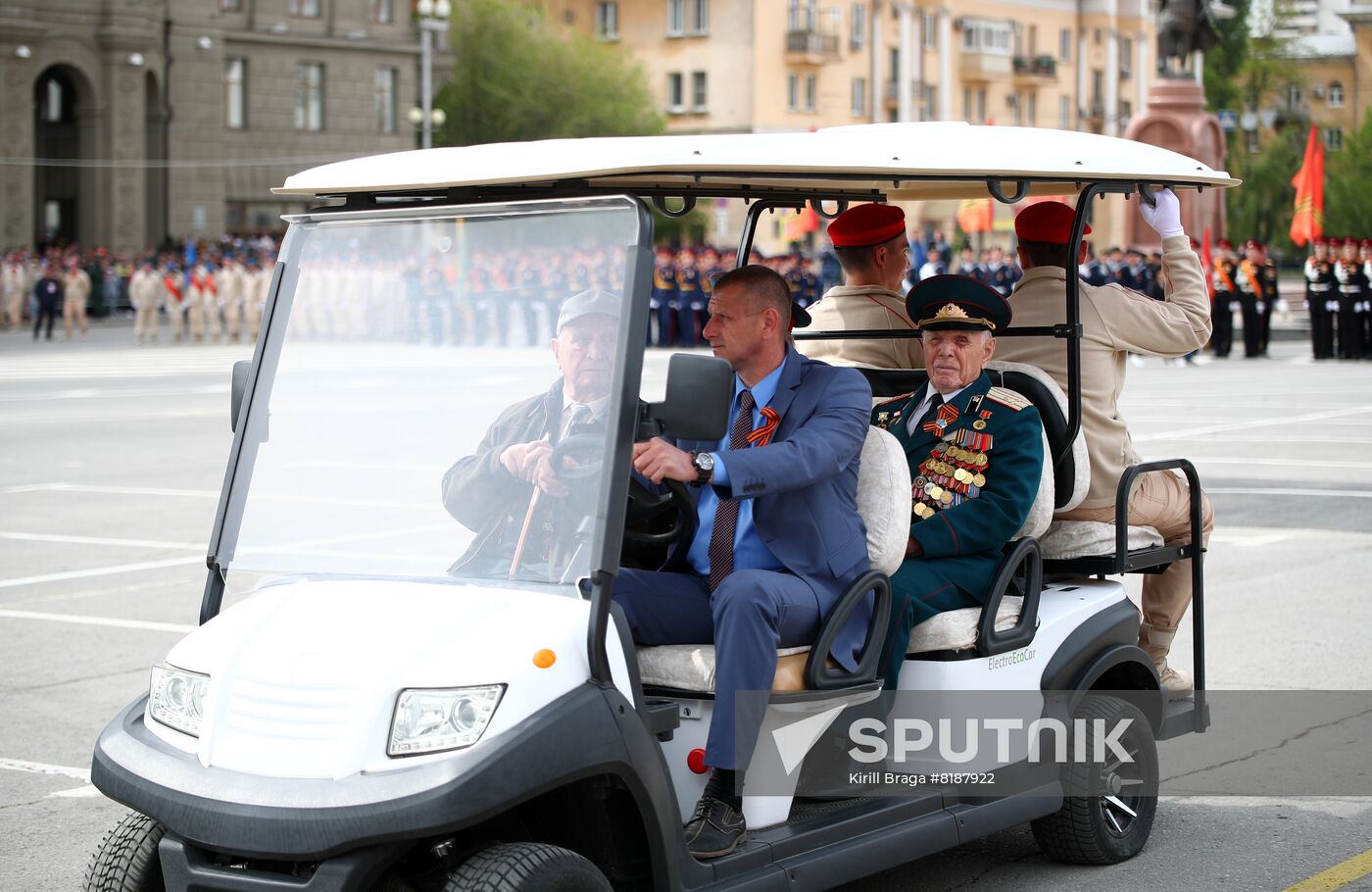 Russia Regions WWII Victory Day Celebrations
