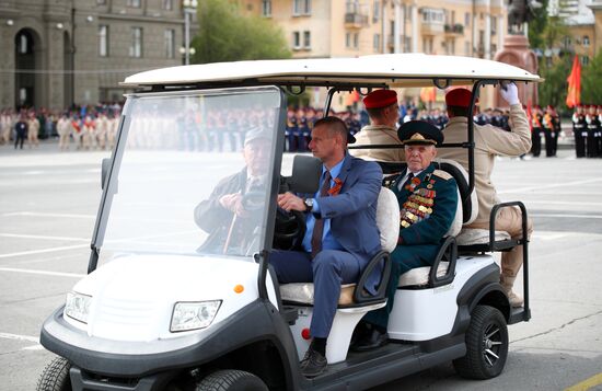 Russia Regions WWII Victory Day Celebrations