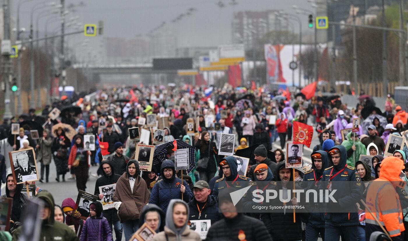 Russia WWII Immortal Regiment March