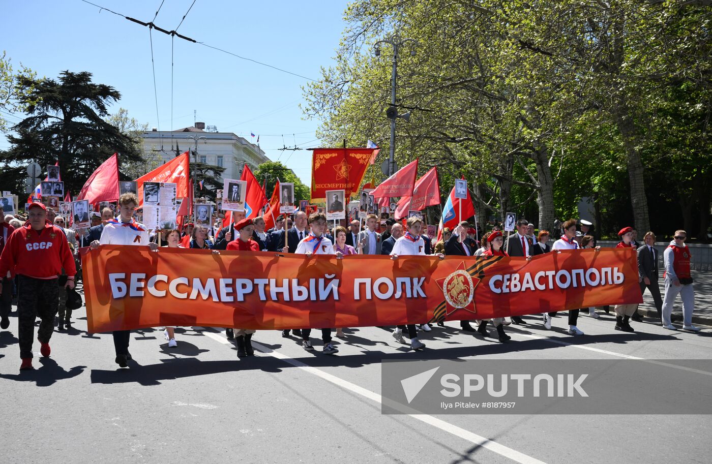 Russia Crimea WWII Victory Day Celebrations
