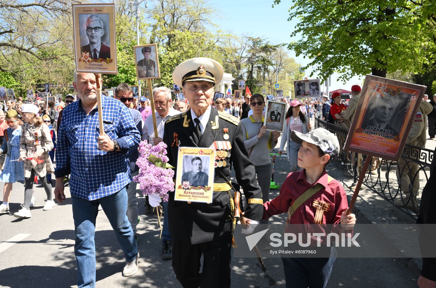 Russia Crimea WWII Victory Day Celebrations