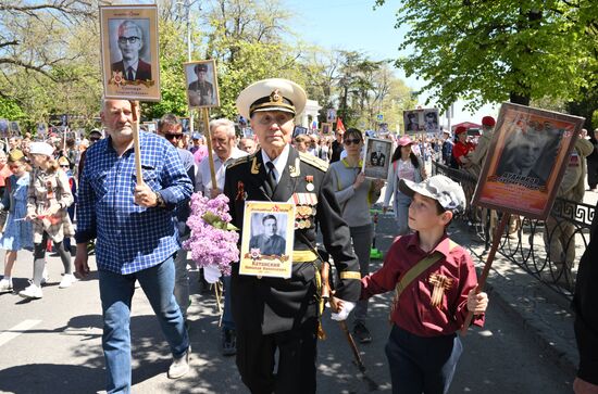Russia Crimea WWII Victory Day Celebrations